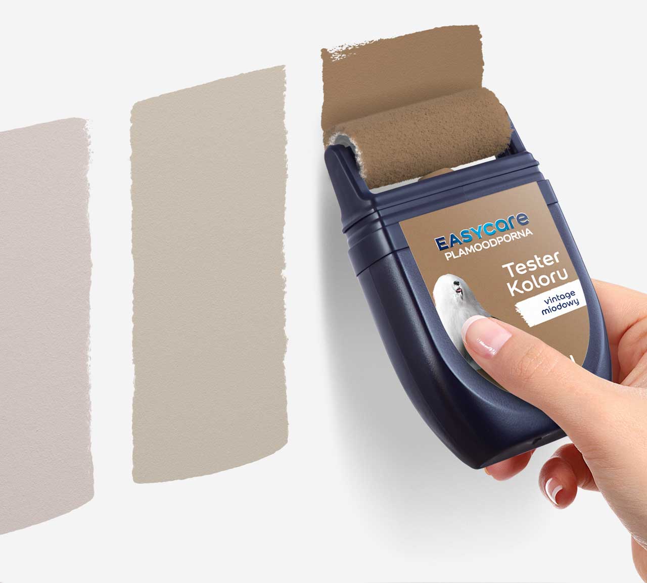 Testery kolorów Dulux Chcesz wiedzieć, jak kolor będzie wyglądał na